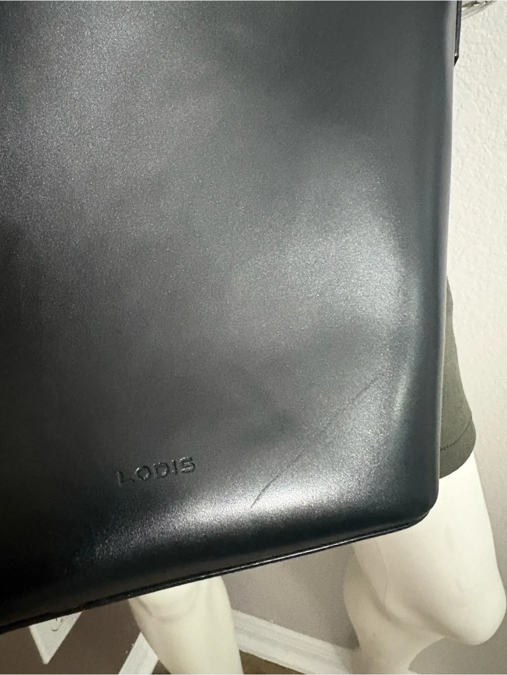 LODIS “Under Lock & Key” Black Crossbody Bag (RFID)